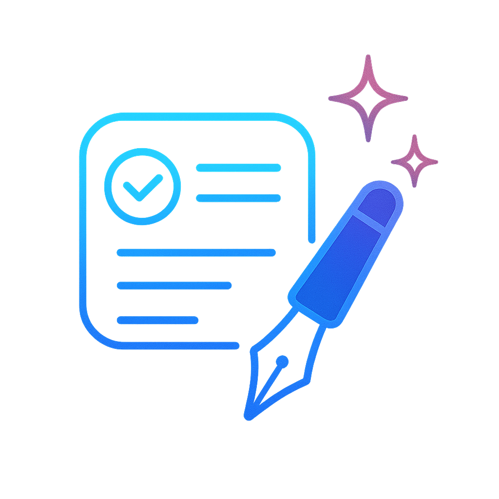 Select a writing tool