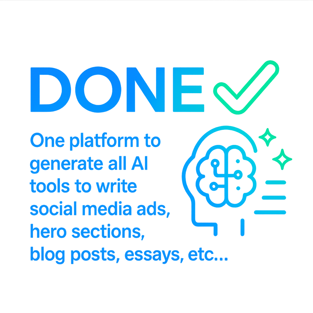 One platform to generate all AI content & AI Voiceovers